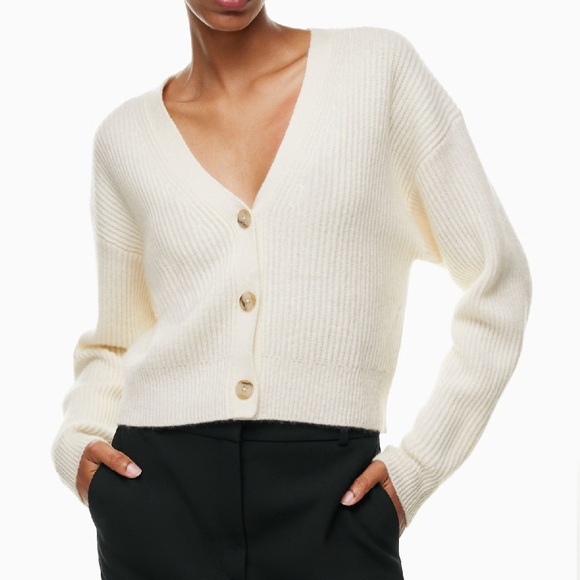 Babaton Sweaters - Aritzia Cashmere cardigan sweater